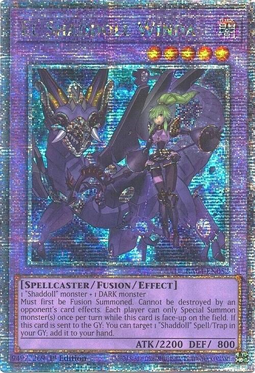 El Shaddoll Winda (Alternate Art) [RA04-EN052] Quarter Century Secret Rare | Exor Games Summserside