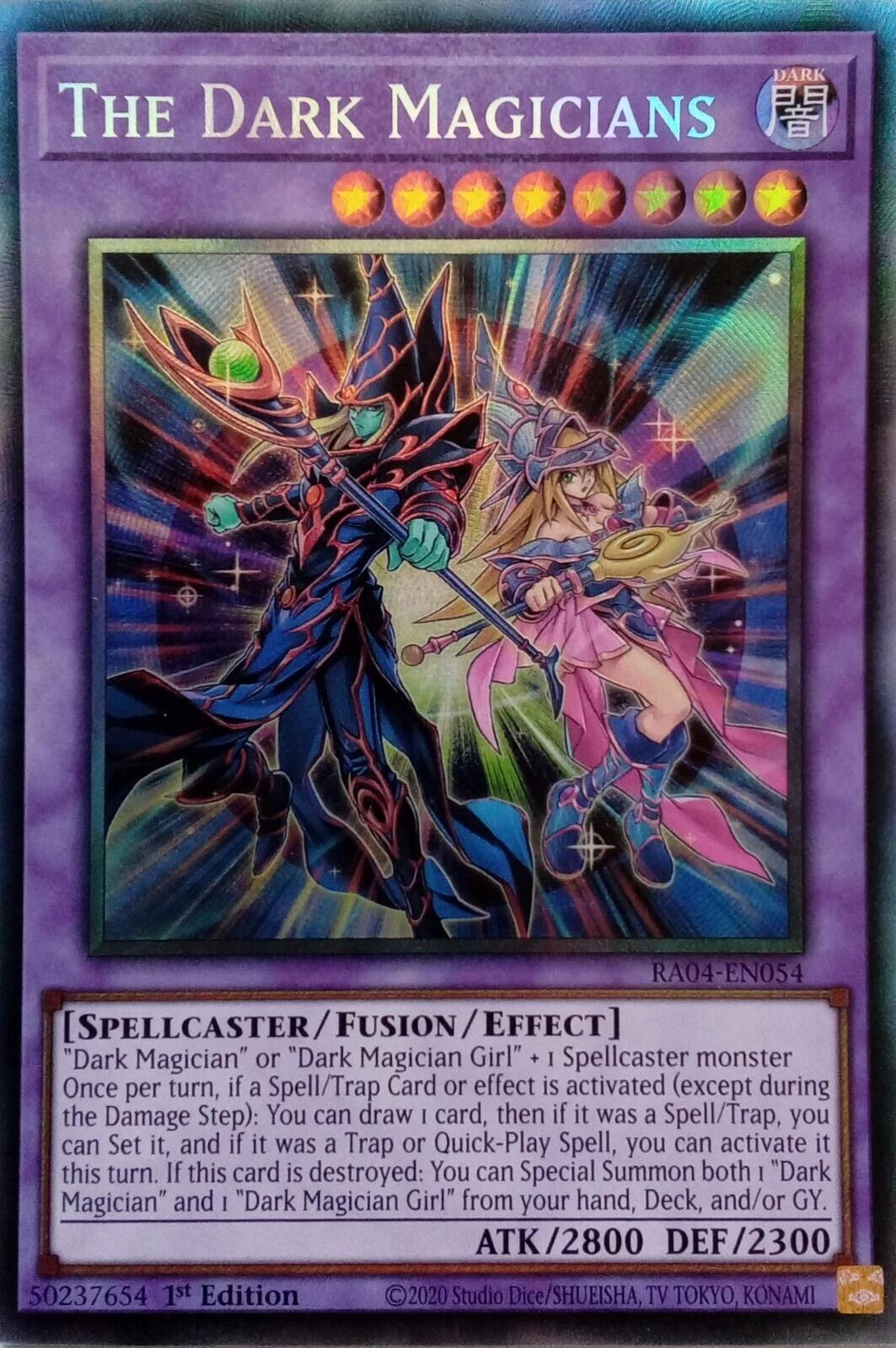 The Dark Magicians [RA04-EN054] Prismatic Collector's Rare | Exor Games Summserside