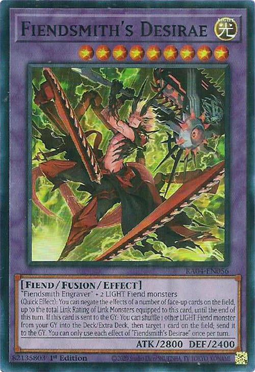 Fiendsmith's Desirae [RA04-EN056] Super Rare | Exor Games Summserside