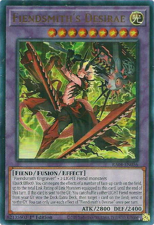 Fiendsmith's Desirae [RA04-EN056] Ultra Rare | Exor Games Summserside