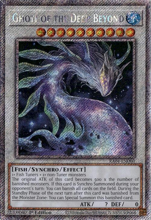 Ghoti of the Deep Beyond [RA04-EN060] Platinum Secret Rare | Exor Games Summserside
