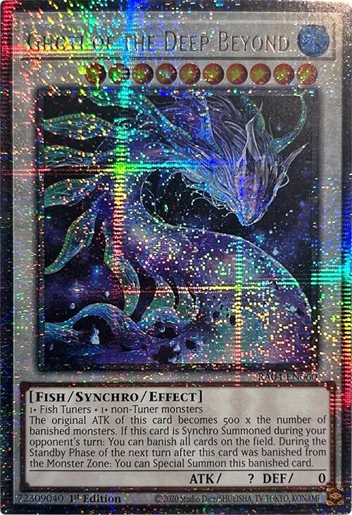 Ghoti of the Deep Beyond [RA04-EN060] Quarter Century Secret Rare | Exor Games Summserside