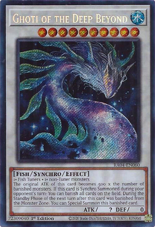 Ghoti of the Deep Beyond [RA04-EN060] Secret Rare | Exor Games Summserside