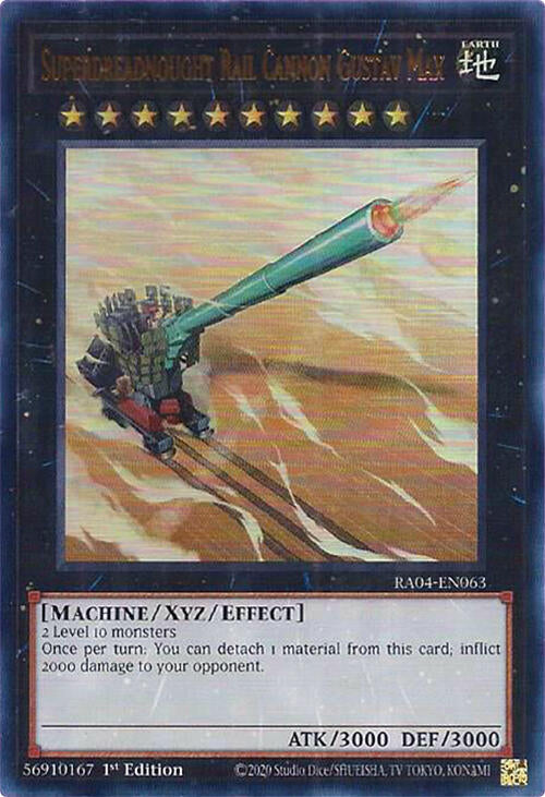 Superdreadnought Rail Cannon Gustav Max [RA04-EN063] Ultra Rare | Exor Games Summserside