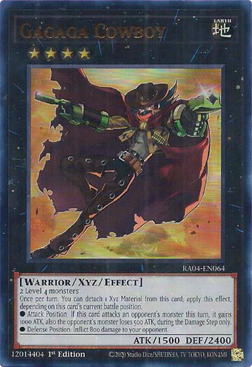 Gagaga Cowboy [RA04-EN064] Ultra Rare | Exor Games Summserside