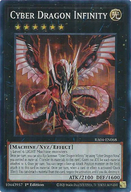 Cyber Dragon Infinity [RA04-EN068] Super Rare | Exor Games Summserside