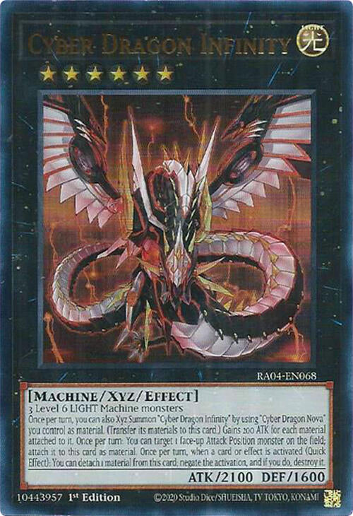 Cyber Dragon Infinity [RA04-EN068] Ultra Rare | Exor Games Summserside