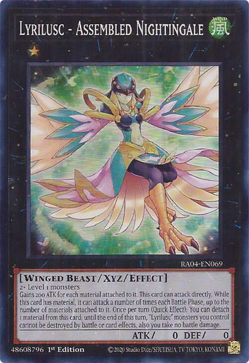 Lyrilusc - Assembled Nightingale [RA04-EN069] Super Rare | Exor Games Summserside