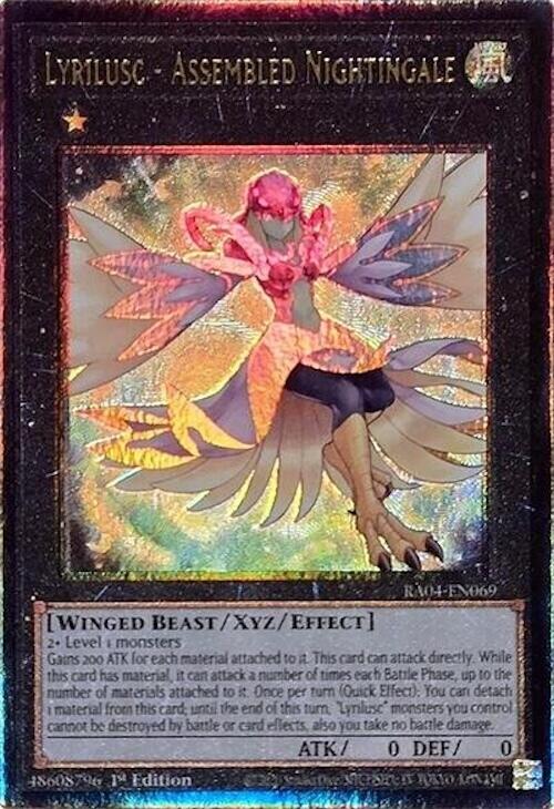 Lyrilusc - Assembled Nightingale [RA04-EN069] Prismatic Ultimate Rare | Exor Games Summserside