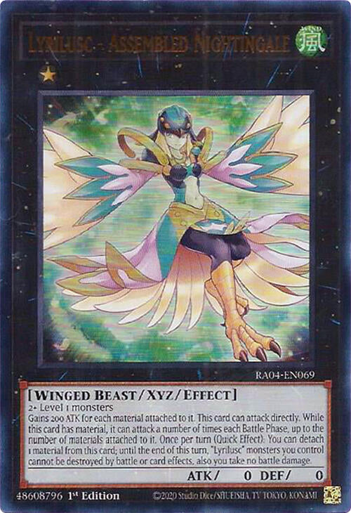 Lyrilusc - Assembled Nightingale [RA04-EN069] Ultra Rare | Exor Games Summserside
