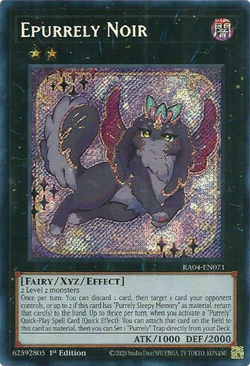 Epurrely Noir [RA04-EN071] Secret Rare | Exor Games Summserside