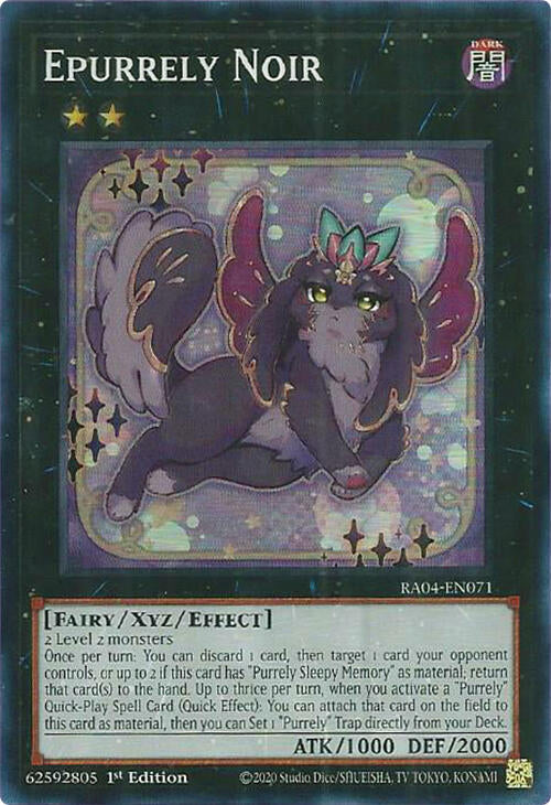 Epurrely Noir [RA04-EN071] Super Rare | Exor Games Summserside