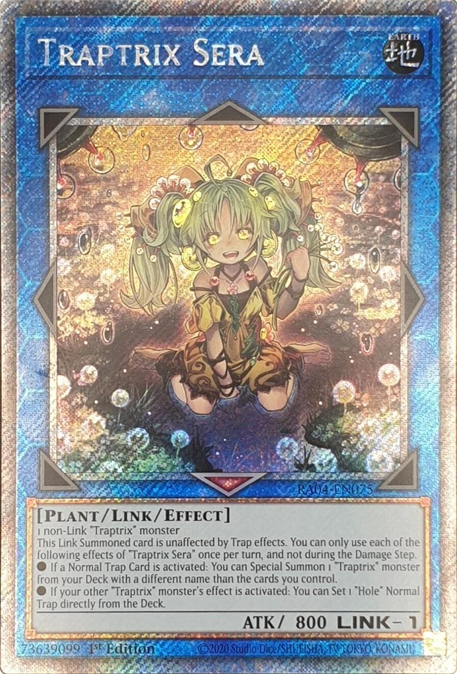 Traptrix Sera [RA04-EN075] Platinum Secret Rare | Exor Games Summserside