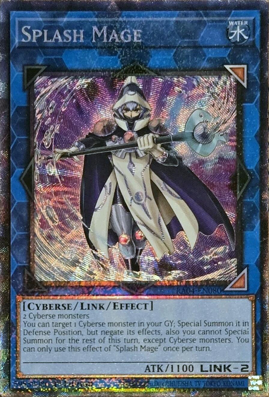 Splash Mage [RA04-EN080] Prismatic Collector's Rare | Exor Games Summserside