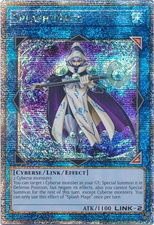 Splash Mage [RA04-EN080] Quarter Century Secret Rare | Exor Games Summserside