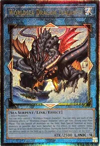 Worldsea Dragon Zealantis [RA04-EN082] Prismatic Ultimate Rare | Exor Games Summserside