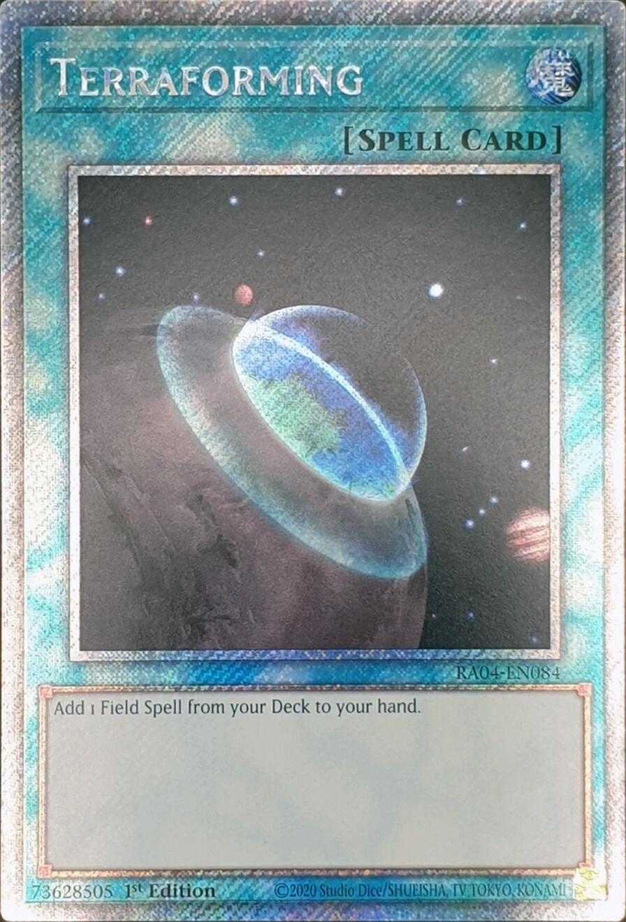 Terraforming [RA04-EN084] Platinum Secret Rare | Exor Games Summserside