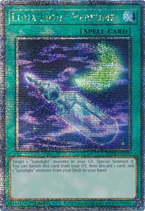 Luna Light Perfume [RA04-EN090] Quarter Century Secret Rare | Exor Games Summserside