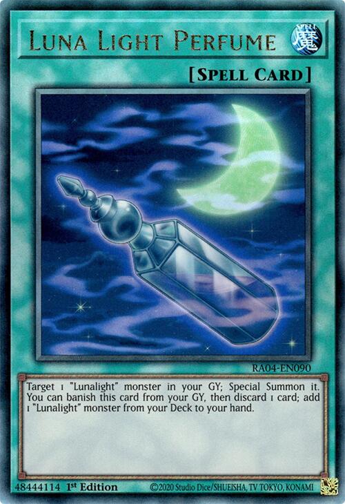 Luna Light Perfume [RA04-EN090] Prismatic Ultimate Rare | Exor Games Summserside