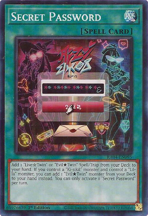 Secret Password [RA04-EN095] Super Rare | Exor Games Summserside