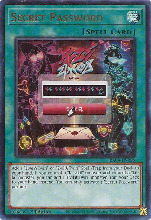 Secret Password [RA04-EN095] Ultra Rare | Exor Games Summserside