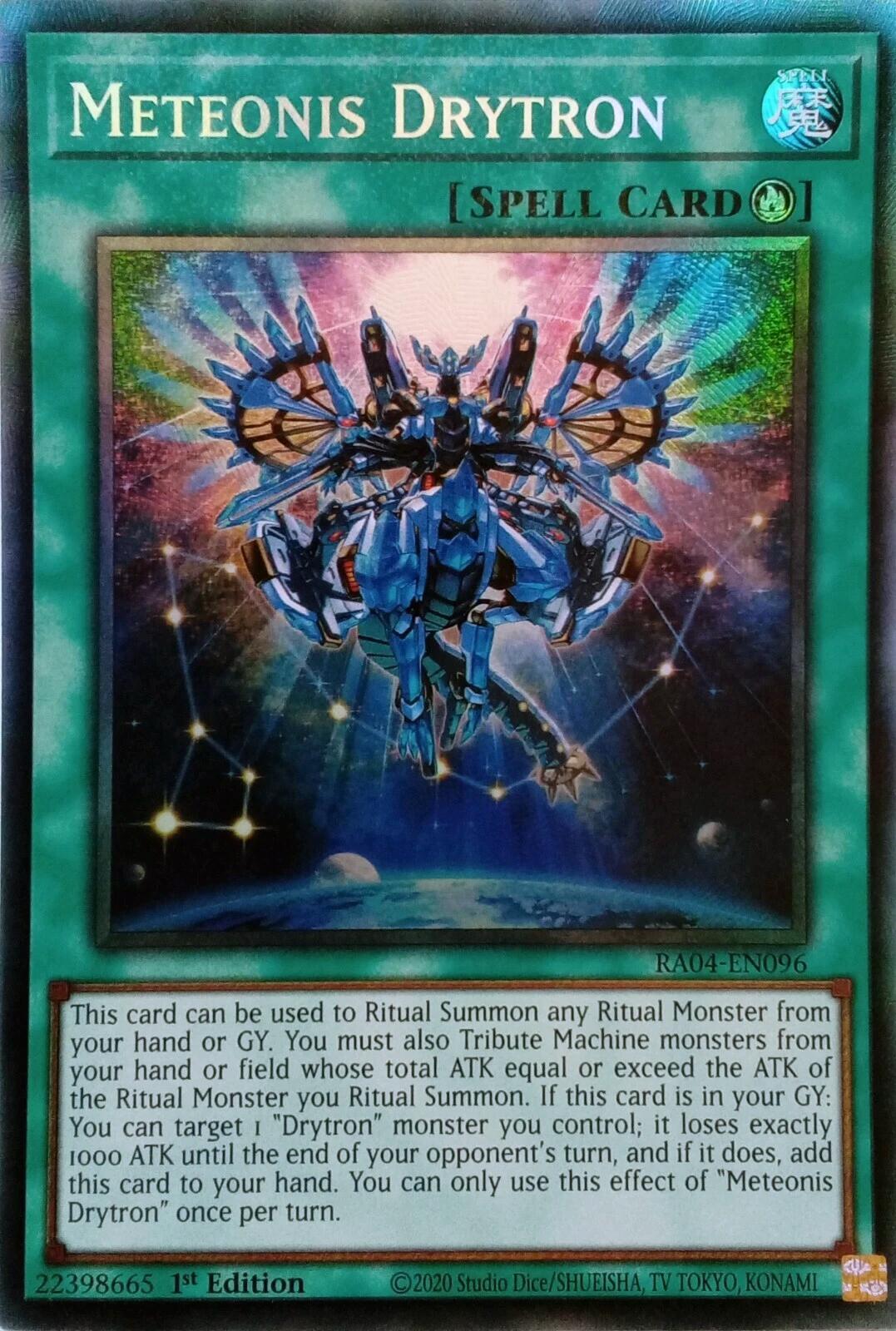 Meteonis Drytron [RA04-EN096] Prismatic Collector's Rare | Exor Games Summserside