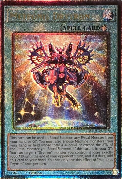 Meteonis Drytron [RA04-EN096] Prismatic Ultimate Rare | Exor Games Summserside