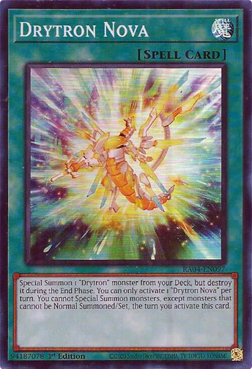 Drytron Nova [RA04-EN097] Super Rare | Exor Games Summserside