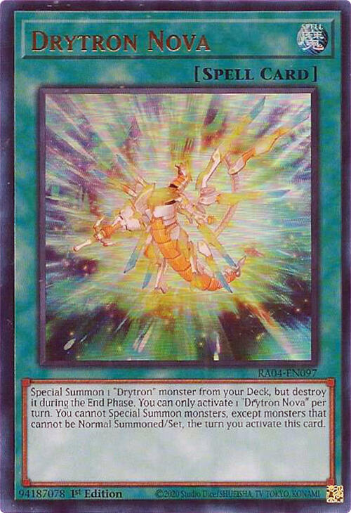 Drytron Nova [RA04-EN097] Ultra Rare | Exor Games Summserside