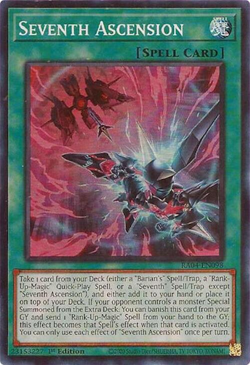 Seventh Ascension [RA04-EN098] Super Rare | Exor Games Summserside