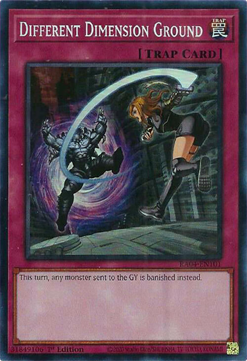 Different Dimension Ground [RA04-EN101] Super Rare | Exor Games Summserside
