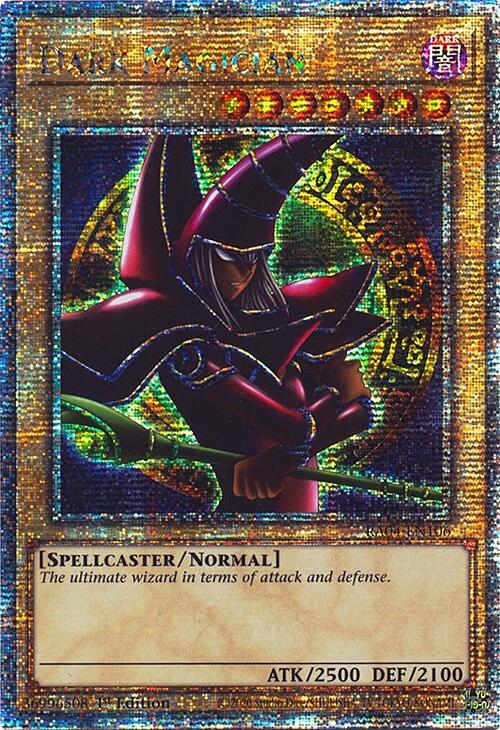 Dark Magician (Arkana) [RA04-EN106] Quarter Century Secret Rare | Exor Games Summserside
