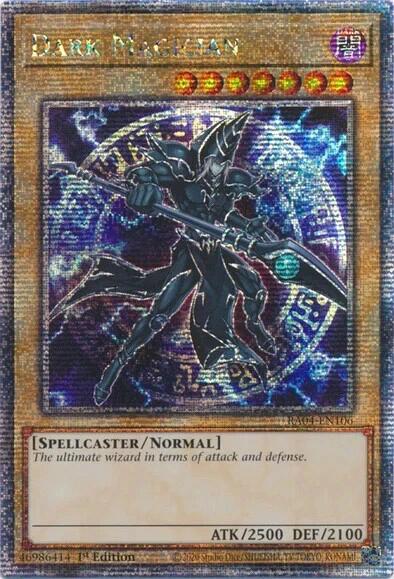 Dark Magician (7th Art) [RA04-EN106] Quarter Century Secret Rare | Exor Games Summserside