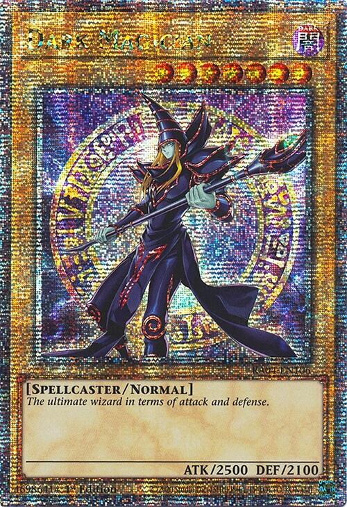 Dark Magician (8th Art) [RA04-EN106] Quarter Century Secret Rare | Exor Games Summserside