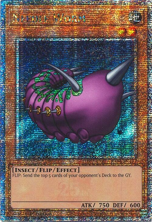 Needle Worm [RA04-EN112] Quarter Century Secret Rare | Exor Games Summserside