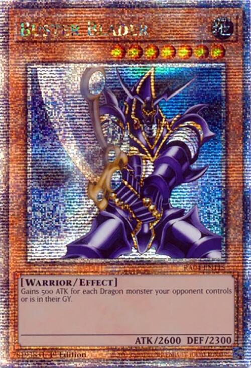 Buster Blader [RA04-EN115] Quarter Century Secret Rare | Exor Games Summserside