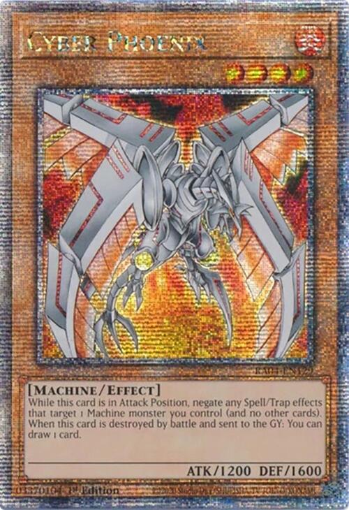 Cyber Phoenix [RA04-EN129] Quarter Century Secret Rare | Exor Games Summserside