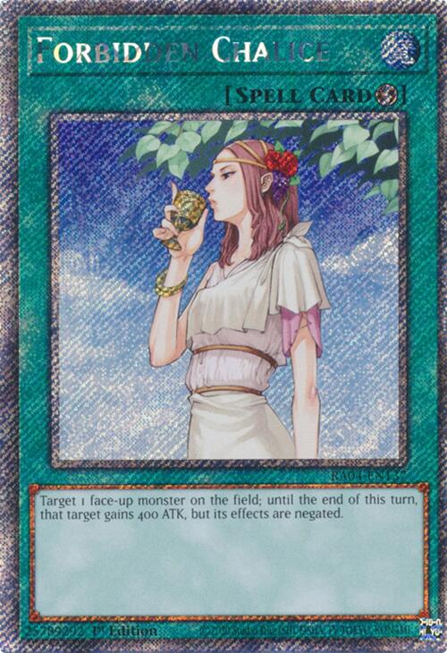 Forbidden Chalice [RA04-EN137] Platinum Secret Rare | Exor Games Summserside