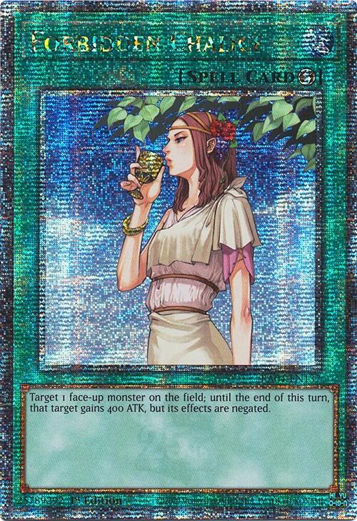 Forbidden Chalice [RA04-EN137] Quarter Century Secret Rare | Exor Games Summserside