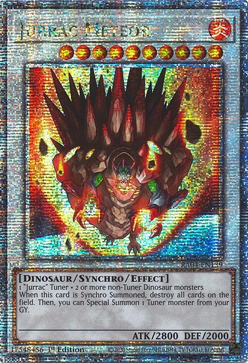 Jurrac Meteor [RA04-EN139] Quarter Century Secret Rare | Exor Games Summserside