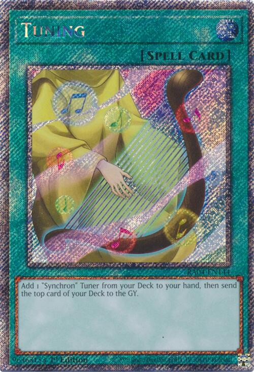 Tuning [RA04-EN144] Platinum Secret Rare | Exor Games Summserside