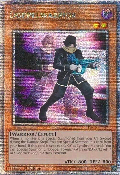 Doppelwarrior [RA04-EN147] Quarter Century Secret Rare | Exor Games Summserside