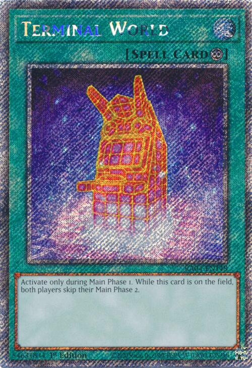 Terminal World [RA04-EN148] Platinum Secret Rare | Exor Games Summserside