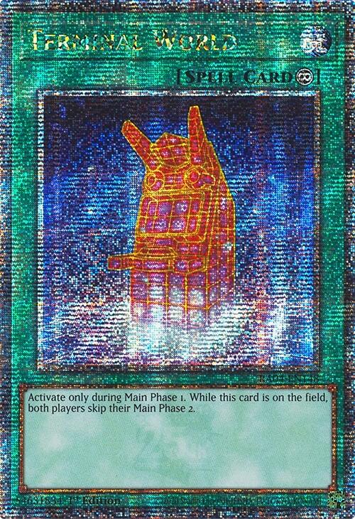 Terminal World [RA04-EN148] Quarter Century Secret Rare | Exor Games Summserside