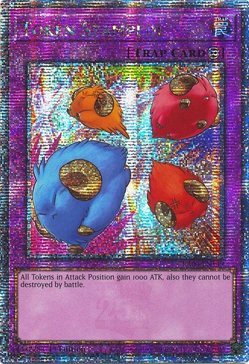 Token Stampede [RA04-EN149] Quarter Century Secret Rare | Exor Games Summserside