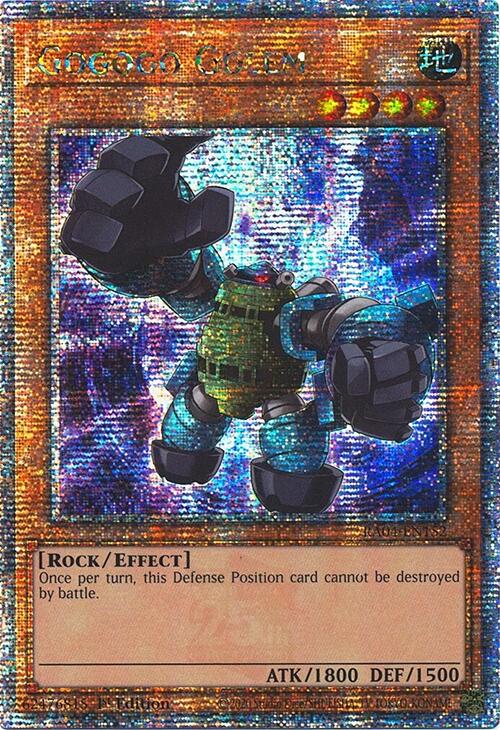 Gogogo Golem [RA04-EN152] Quarter Century Secret Rare | Exor Games Summserside