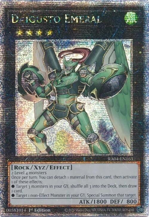 Daigusto Emeral [RA04-EN163] Quarter Century Secret Rare | Exor Games Summserside