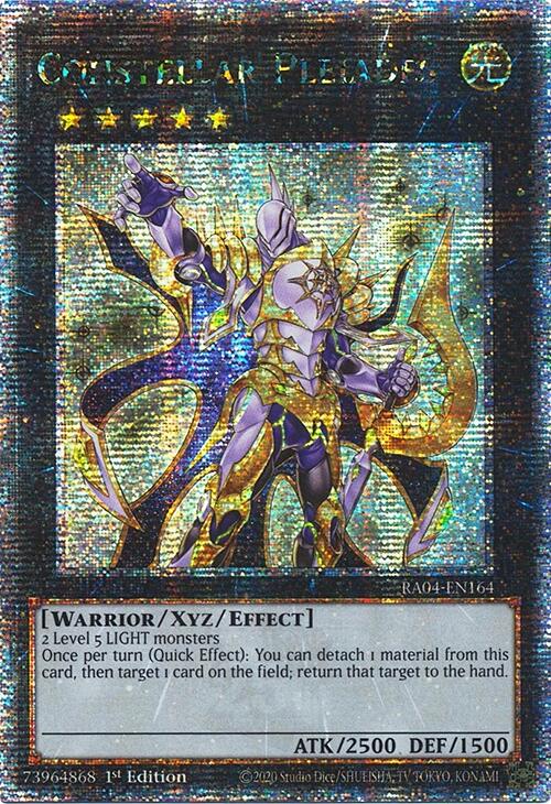 Constellar Pleiades [RA04-EN164] Quarter Century Secret Rare | Exor Games Summserside