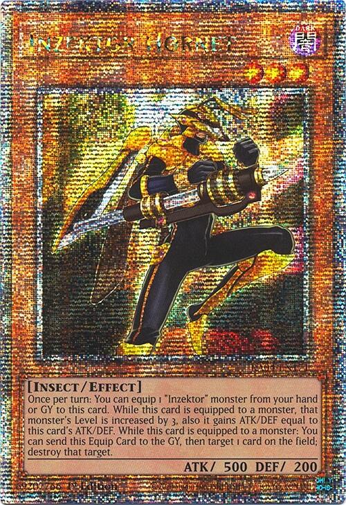 Inzektor Hornet [RA04-EN171] Quarter Century Secret Rare | Exor Games Summserside