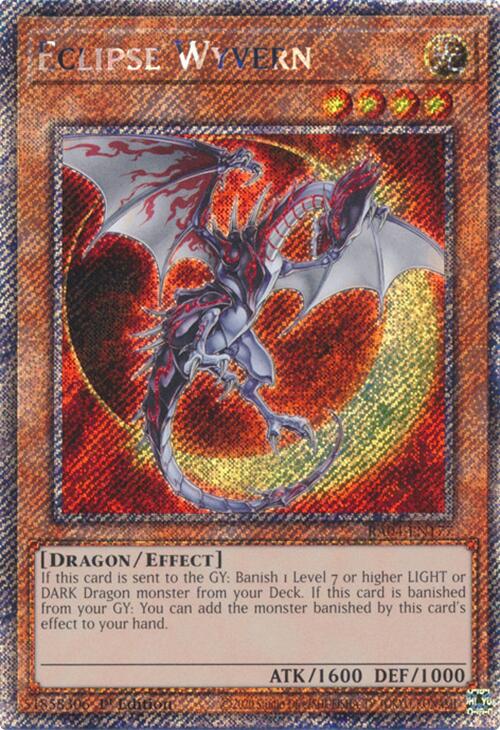 Eclipse Wyvern [RA04-EN177] Platinum Secret Rare | Exor Games Summserside